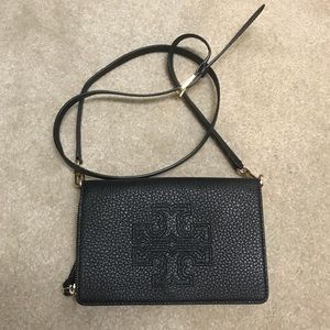 Tory Burch Harper Flat Wallet Crossbody Bag